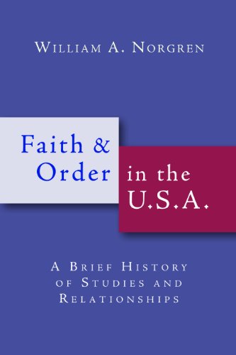 Faith and Order in the U.S.A.