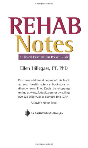 Rehab Notes: A Clinical Examination Pocket Guide