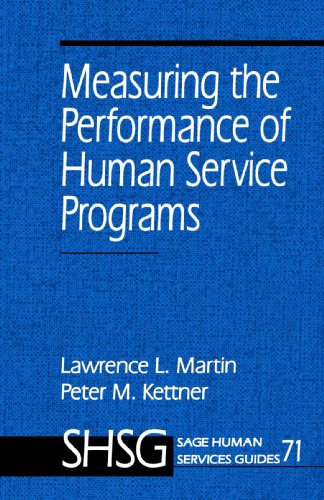 Measuring the Performance of Human Service Programs (SHSG-Sage Human Services Guide, 71)