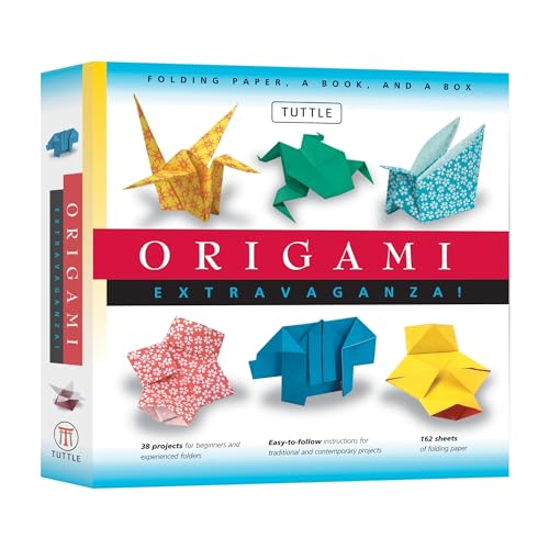 Origami Extravaganza! Folding Paper, a Book, and a Box: Origami Kit Includes Origami Book, 38 Fun...