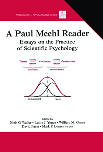 A Paul Meehl Reader: Essays on the Practice of Scientific Psychology (Multivariate Applications Series)
A Paul Meehl Reader: Essays on the Practice of Scientific Psychology (Multivariate Applications Series)