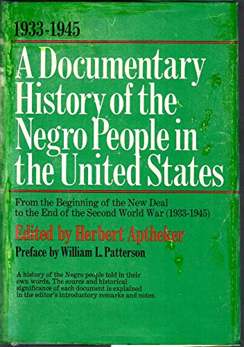 A Documentary History Of The Negro People In The United States Volume 3