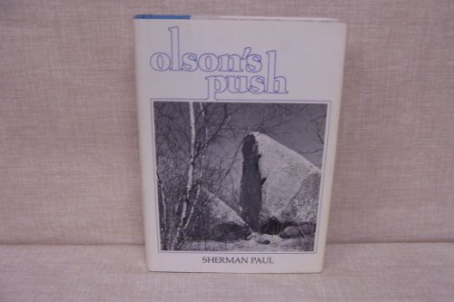 Olson's Push : Origin, Black Mountain, and Recent American Poetry