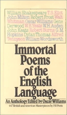 Immortal Poems Of The English (Turtleback School Library Binding Edition)