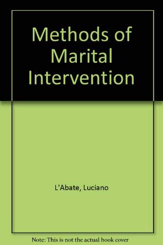 Handbook of Marital Interventions