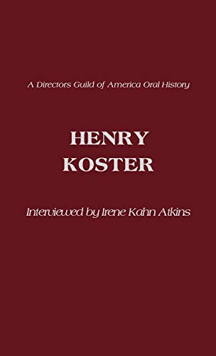 Henry Koster (Volume 7)