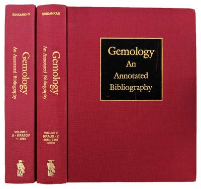 Gemology: An Annotated Bibliography