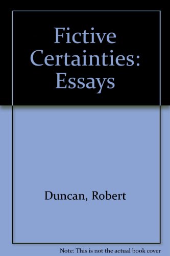 Fictive Certainties