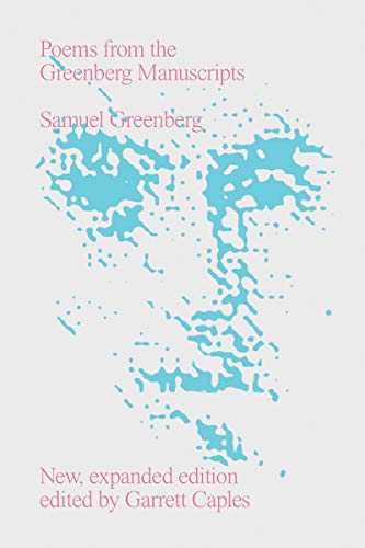 Poems from the Greenberg Manuscripts (New Directions Poetry Pamphlet)