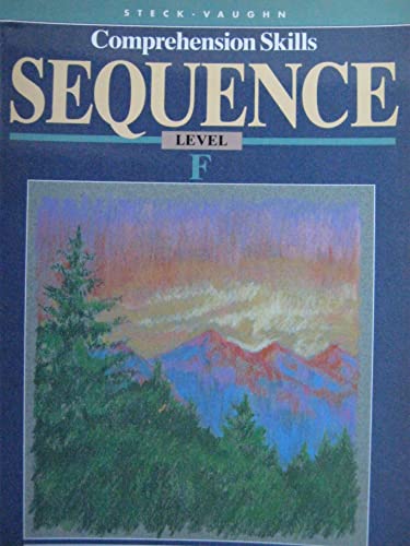 Sequence: Level F (Steck-Vaughn Comprehension Skills) McCarthy