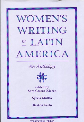 Women's Writing In Latin America: An Anthology
