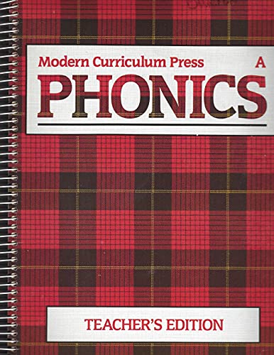 Modern Curriculum Press Phonics A, Teacher's Edition