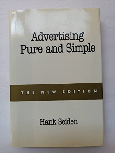 Advertising Pure and Simple [SIGNED]