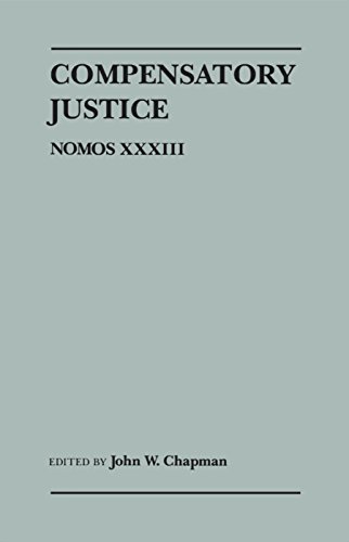 Compensatory Justice: Nomos XXXIII (Essential Papers on Jewish Studies)