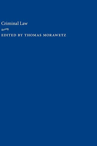 Criminal Law (The International Library of Essays in Law & Legal Theory)