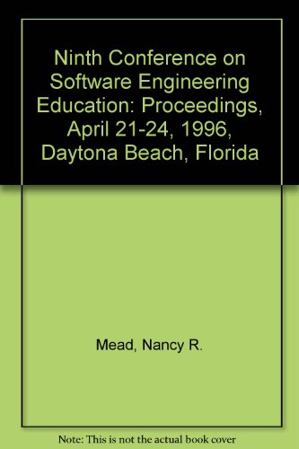 ISBN 9780818672491 product image for 1996 Software Engineering Education Conference: April 21-24, 1996 Daytona Beach, | upcitemdb.com