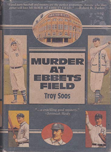 MURDER AT EBBETS FIELD (with Elusive "Murder At Ebbets Field" bookmark)