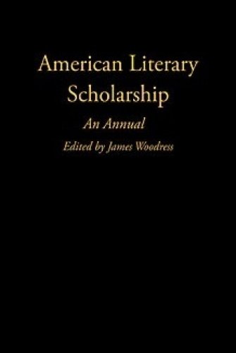 American Literary Scholarship: An Annual, 1977