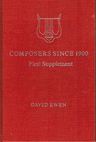 Composers Since 1900: A Biographical and Critical Guide