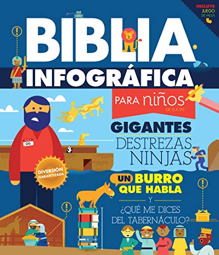 Biblia infográfica (Bible Infographics for Kids) (Spanish Edition)