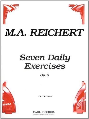 CU149 - Seven Daily Exercises Op. 5 - Flute Solo with Piano Accompaniment
