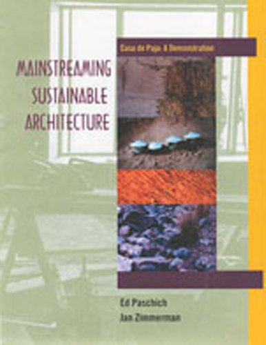Mainstreaming sustainable architecture Cas de Paja a demonstratio n