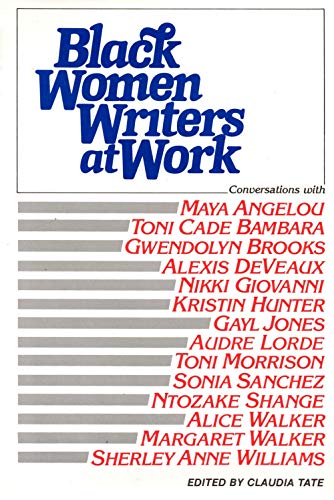 Black Women Writers at Work.