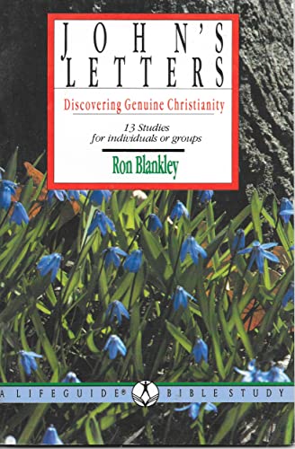 John's Letters: Discovering Genuine Christianity: 13 Studies for Individuals or Groups (LifeGuide Bible Studies)
John's Letters: Discovering Genuine Christianity: 13 Studies for Individuals or Groups (LifeGuide Bible Studies)