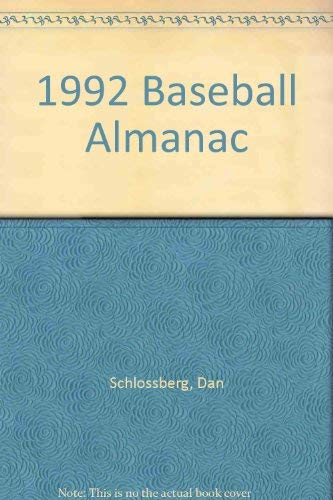 1992 BASEBALL ALMANAC
