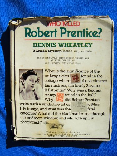 Who Killed Robert Prentice?