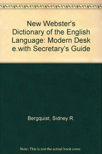 New Webster's Dictionary of the English Language