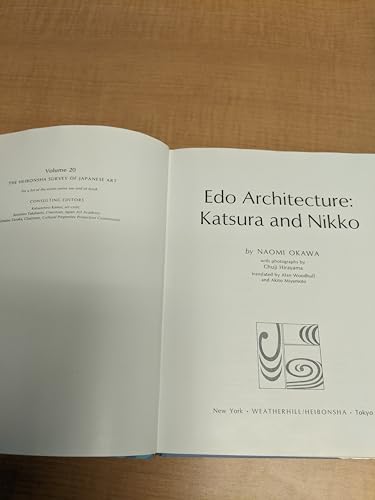 Edo Architecture, Katsura and Nikko