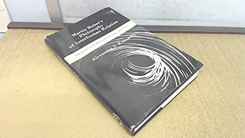 Martin Buber's Philosophy of Interhuman Relation