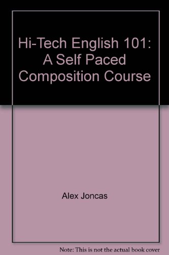 Hi-Tech English 101: A Self Paced Composition Course