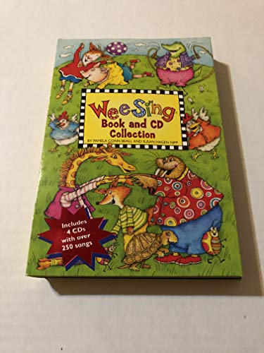 Wee Sing Book and CD Collection (Set of 2 softcover books and 4 CDs)