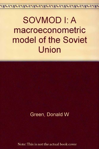 SOVMOD I: A macroeconometric model of the Soviet Union