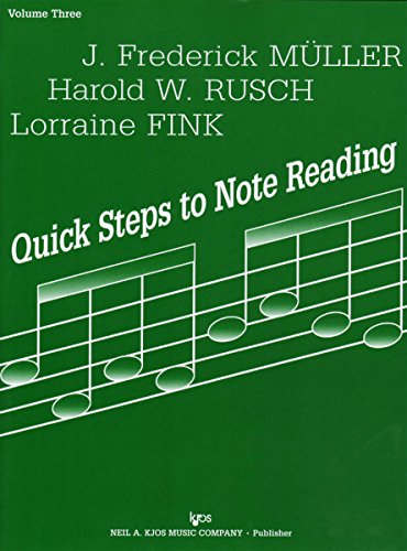 71VN - Quick Steps to Note Reading - Volume Three - Violin