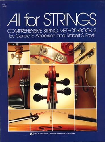 All For Strings Comprehensive String Method Bk. 2 Viola