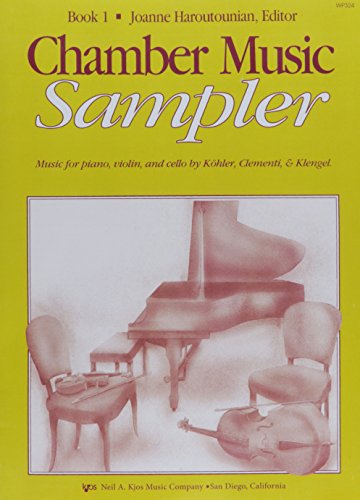 WP324 - Chamber Music Sampler - Book 1 - Music for piano, violin, and cello