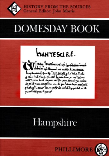 Domesday Book Hampshire (Domesday Books (Phillimore))