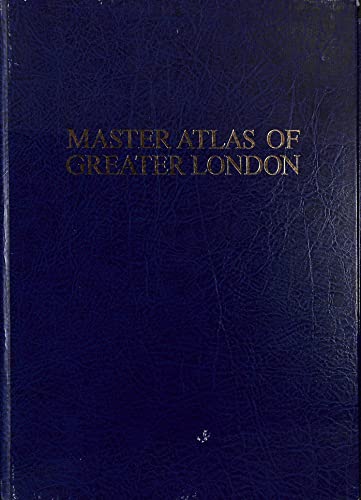 MASTER ATLAS OF GREATER LONDON (ENGLAND) 1998 EDITION 8