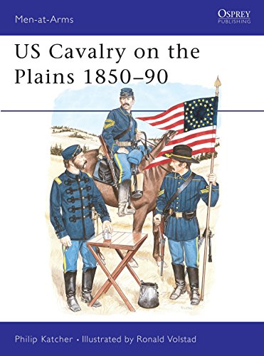 US Cavalry on the Plains 1850-90 : Osprey Men-at-Arms Series 168