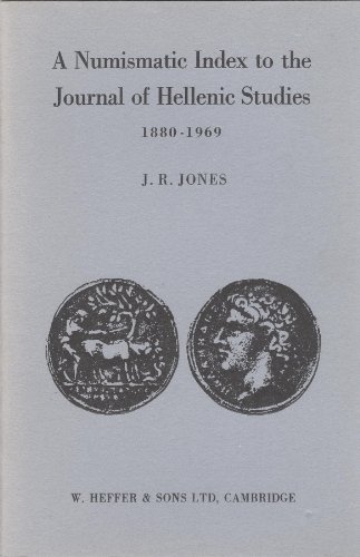 NUMISMATIC INDEX TO THE "JOURNAL OF HELLENIC STUDIES", 1880-1969