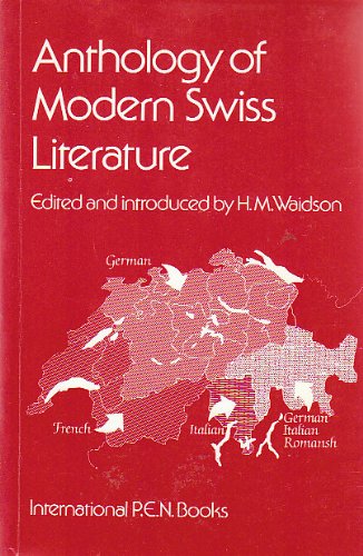 Anthology of Modern Swiss Literature