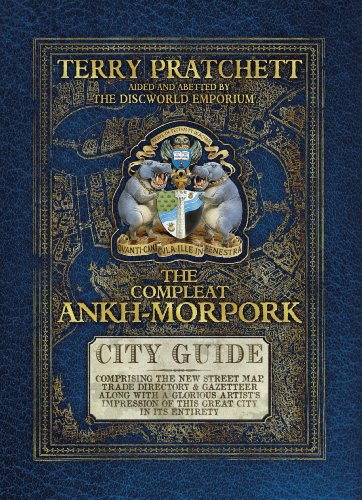 THE COMPLEAT ANKH-MORPORK CITY GUIDE - VERY RARE SIGNED, STAMPED & HOLOGRAMMED FIRST EDITION FIRS...