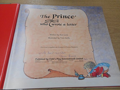 The Prince Who Wrote A Letter