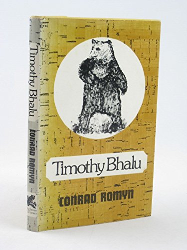 Timothy Bhalu (FINE COPY OF SCARCE HARDBACK FIRST EDITION, FIRST PRINTING SIGNED BY THE AUTHOR)