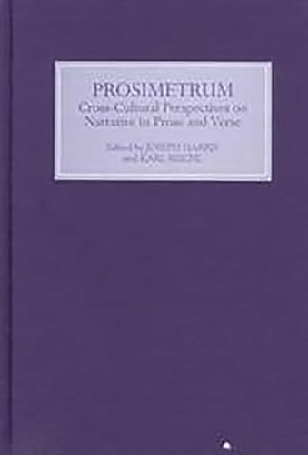 Prosimetrum : Crosscultural Perspectives on Narrative in Prose and Verse