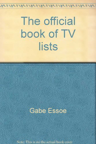 The Book of TV Lists