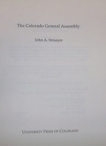 The Colorado General Assembly